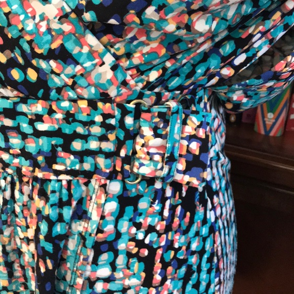Laundry Size 4 faux wrap short sleeve dress - Picture 2 of 7